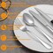 24 Pieces Silverware Set with Steak Knives Service for 4,Stainless Steel Flatware, Mirror Polished Cutlery Utensil Set,Home Kitchen Eating Tableware Set,Include Fork Knife Spoon Set,Dishwasher Safe